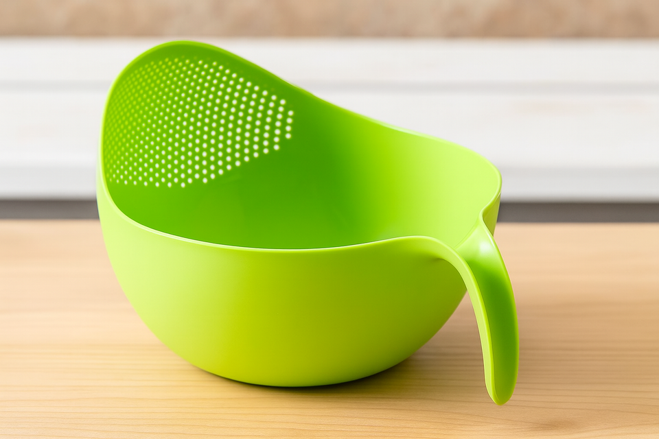 Rice Washing Filter Strainer Basket Colander Sieve Fruit Vegetable Bowl Drainer Cleaning Tools Home Kitchen Kit Unbreakable (Strainer)