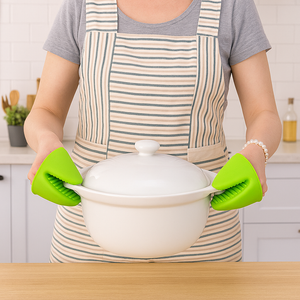 Mapperz Multicolor Silicon Kitchen Linen Set  (Pack of 2)