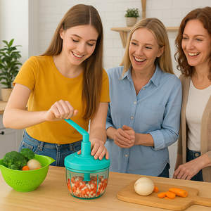 Corn Stripper with Container, 750ml Manual Vegetable Chopper, Rice Washing Bowl with Strainer, Mapperz Silicon Kitchen Set (2 Pack)